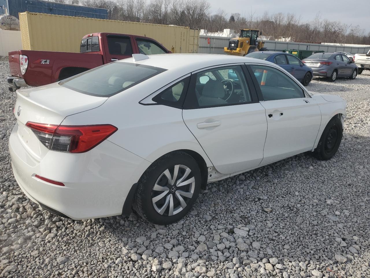 2022 Honda Civic VIN 2HGFE2F20NH518470 Copart auction photo, front end damage thumbnail 3