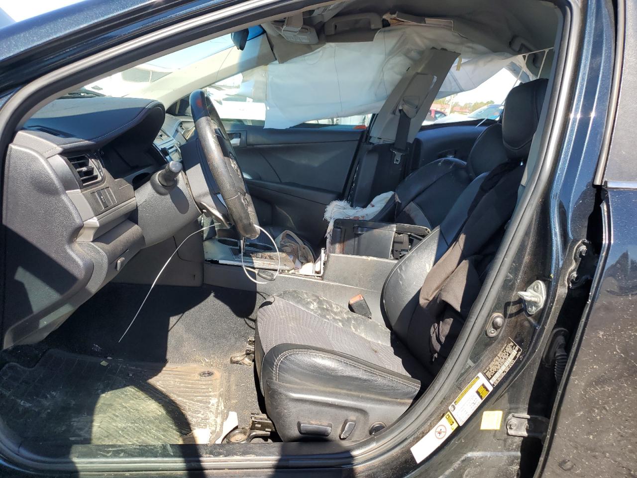 2012 Toyota Camry VIN 4T1BF1FK7CU154249 Copart auction photo, all over / frame damage damage thumbnail 7