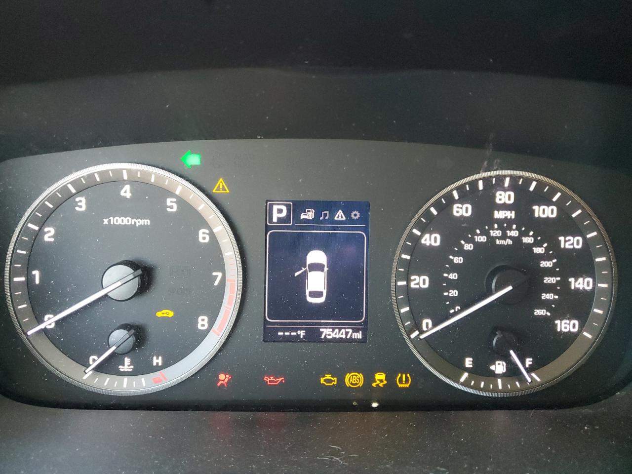 2017 Hyundai Sonata VIN 5NPE34AF9HH470369 Copart auction photo, front end / rear end damage thumbnail 9