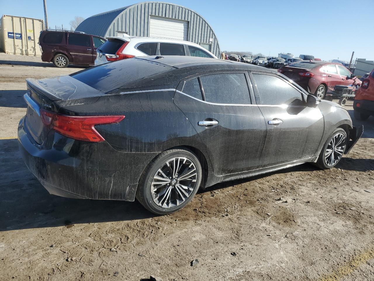 2017 Nissan Maxima VIN 1N4AA6AP0HC428392 Copart auction photo, front end damage thumbnail 3