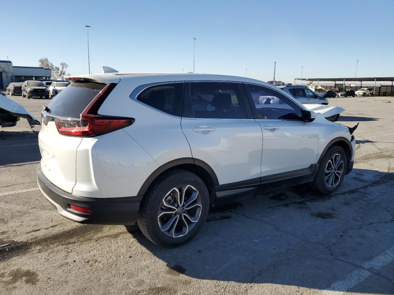 2021 Honda CR-V VIN 2HKRW1H56MH411536 Copart auction photo, front end damage thumbnail 3