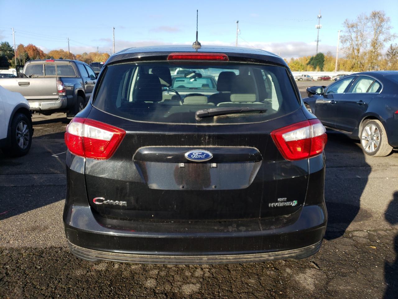 2014 Ford C-MAX VIN 1FADP5AU4EL519334 Copart auction photo, side / rear end damage thumbnail 6