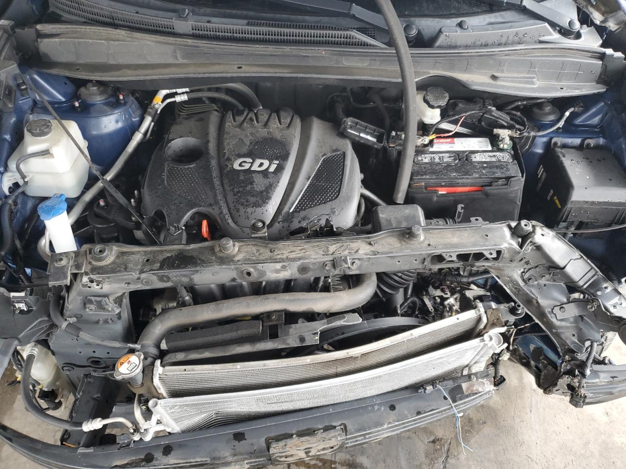 2014 Hyundai Tucson VIN KM8JU3AG1EU795464 Copart auction photo, front end damage thumbnail 11