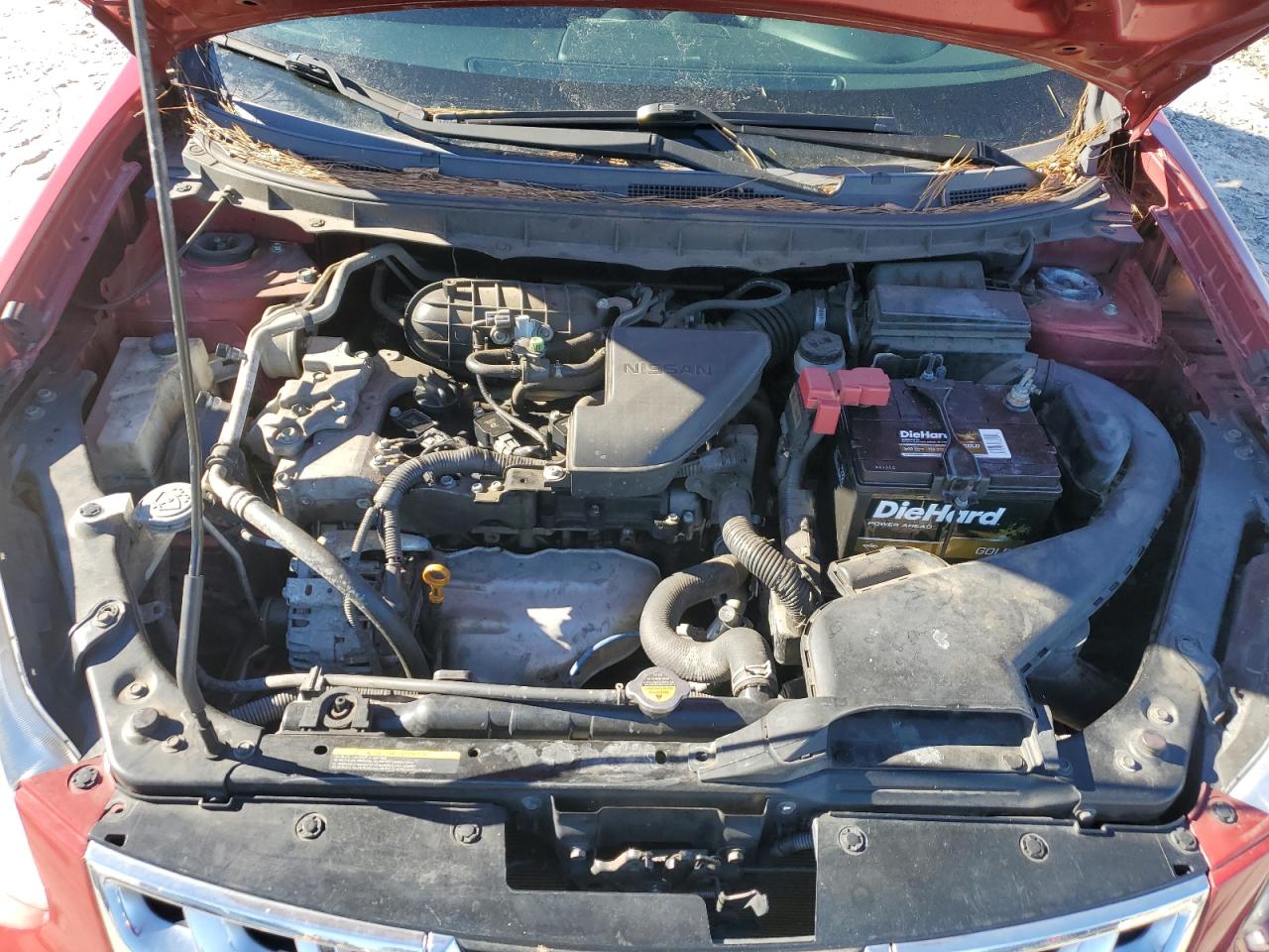 2013 Nissan Rogue VIN JN8AS5MV6DW609361 Copart auction photo, all over damage thumbnail 12