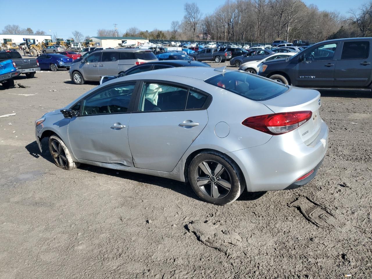 2018 KIA Forte VIN 3KPFL4A73JE248692 Copart auction photo, front end / undercarriage damage thumbnail 2