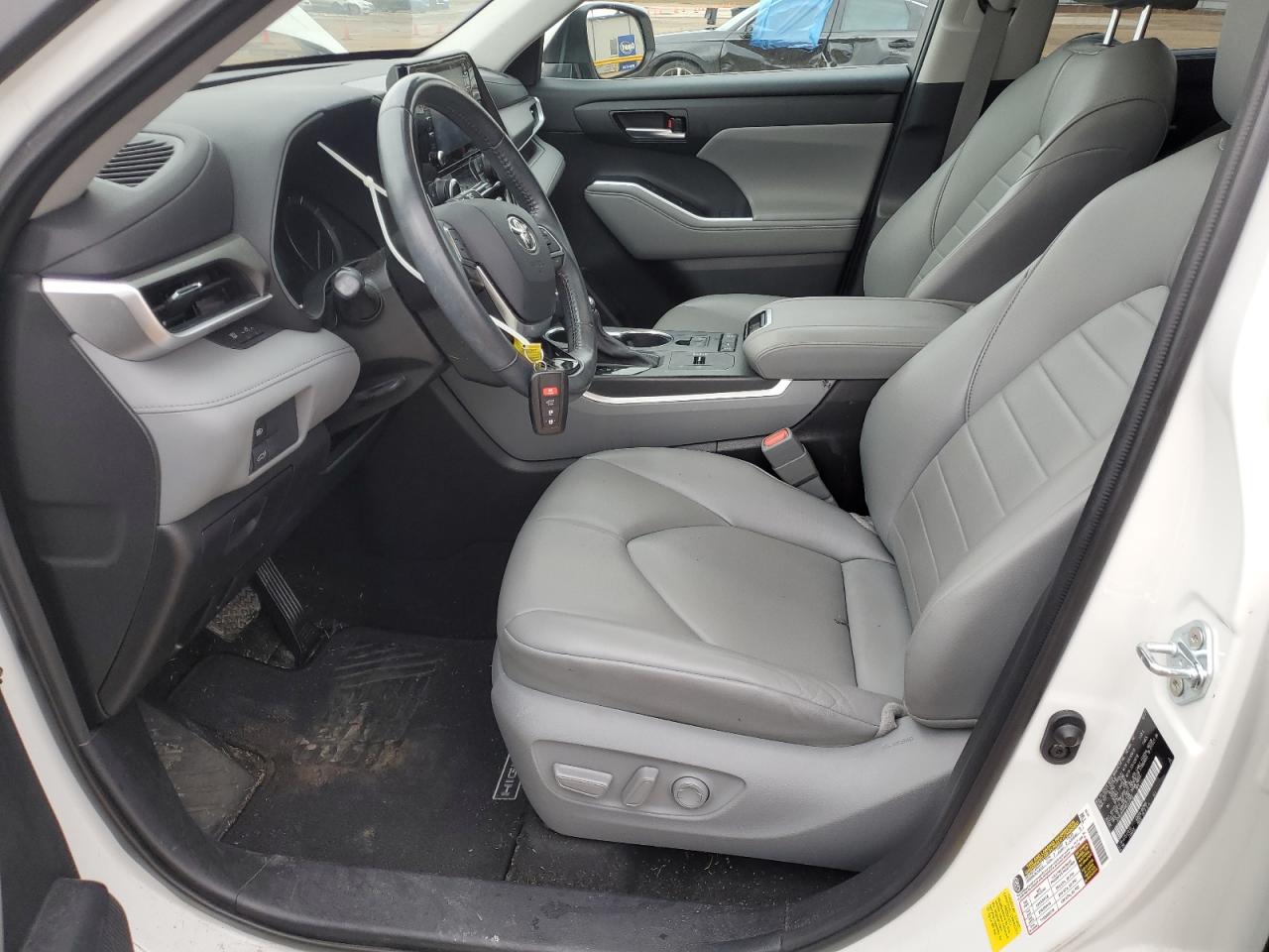 2021 Toyota Highlander VIN 5TDGZRAH4MS522906 Copart auction photo, rear end / minor dent/scratches damage thumbnail 7