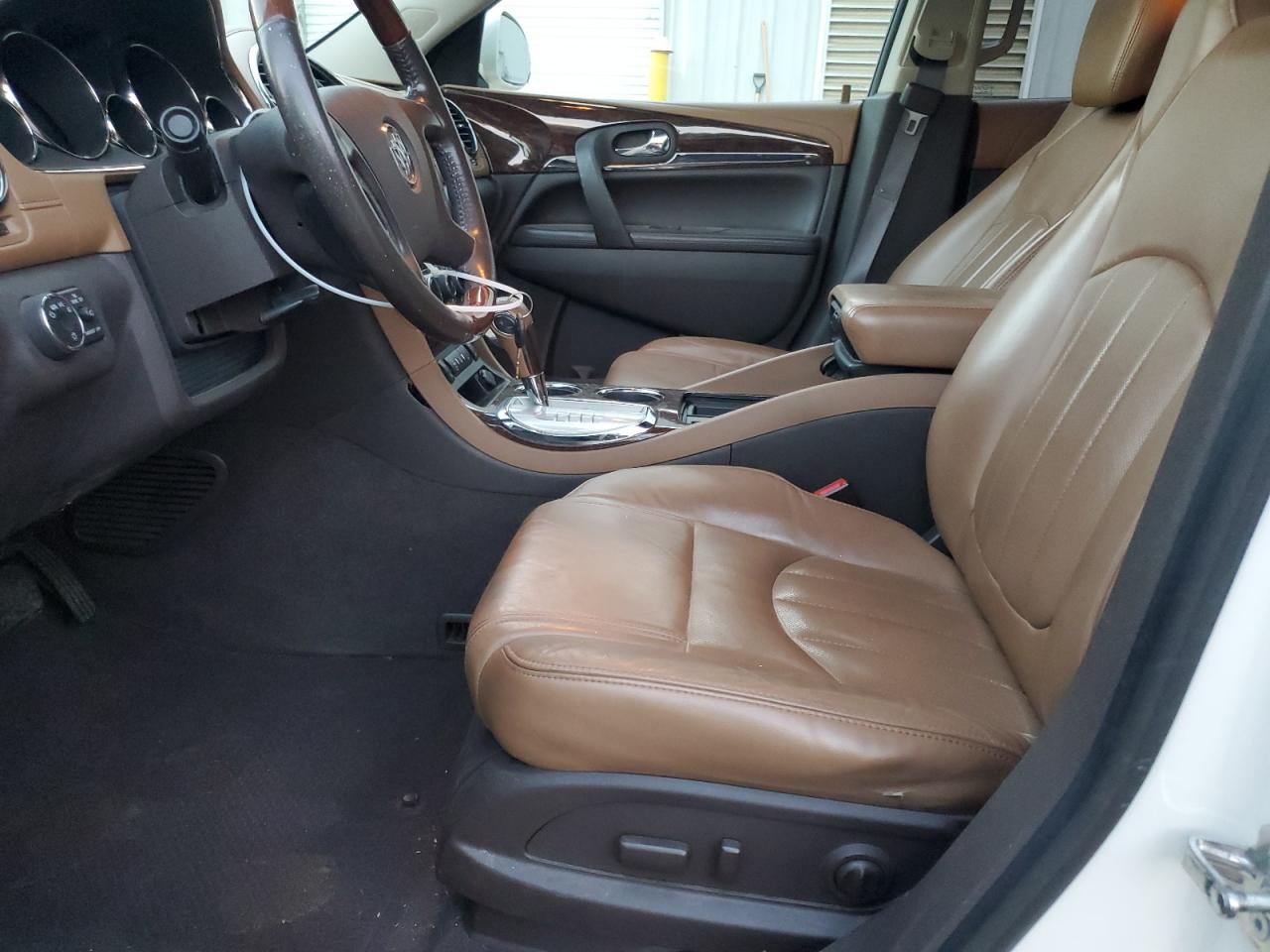 2013 Buick Enclave VIN 5GAKVCKD7DJ167744 Copart auction photo, front end / side damage thumbnail 7