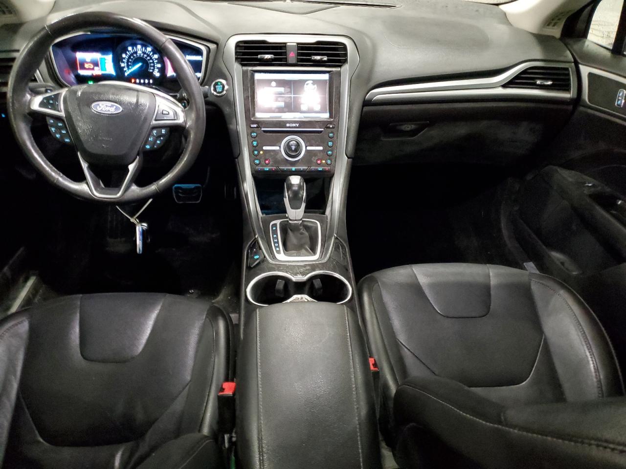 2016 Ford Fusion VIN 3FA6P0K95GR198706 Copart auction photo, rear end / undercarriage damage thumbnail 8