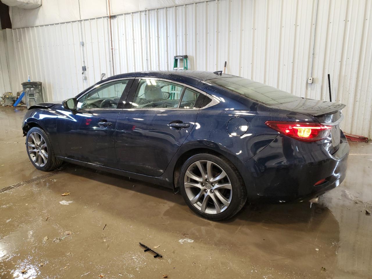 2016 Mazda 6 VIN JM1GJ1W5XG1420132 Copart auction photo, front end / side damage thumbnail 2