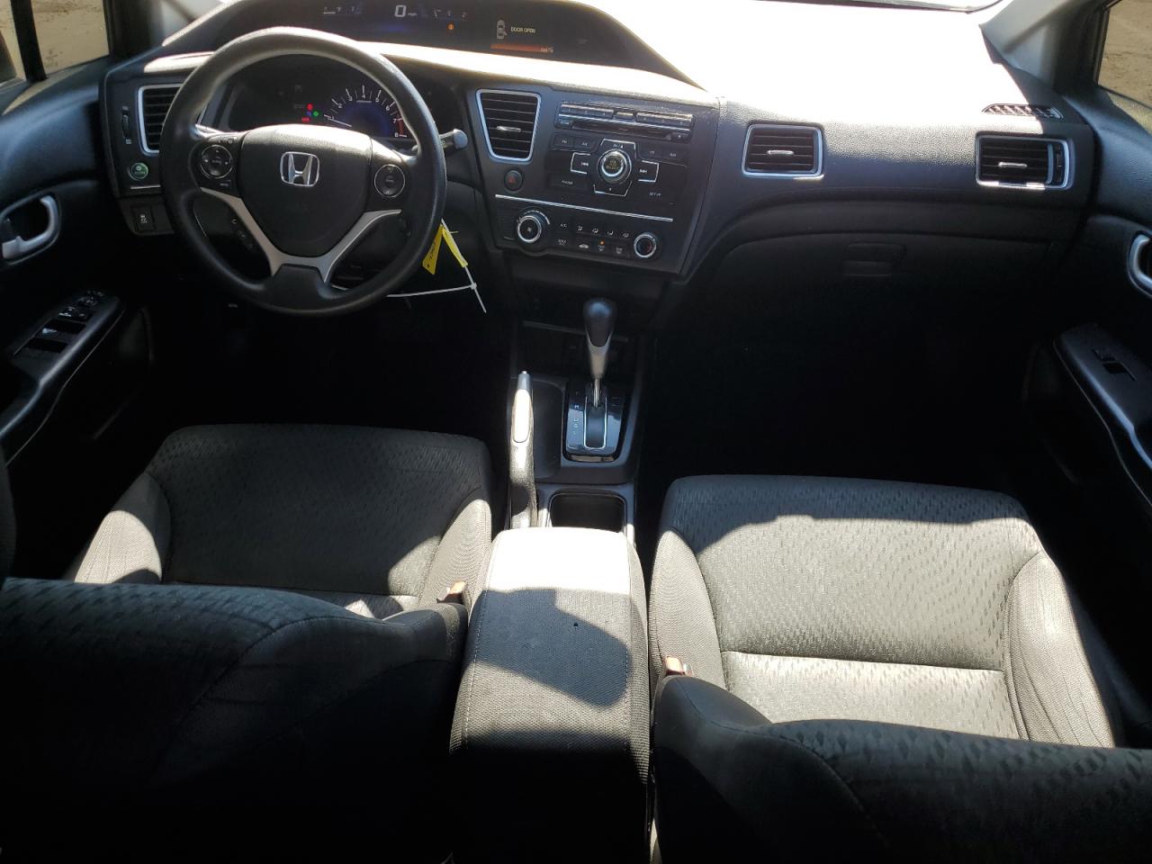 2015 Honda Civic VIN 19XFB2F56FE260566 Copart auction photo, rear end / side damage thumbnail 8