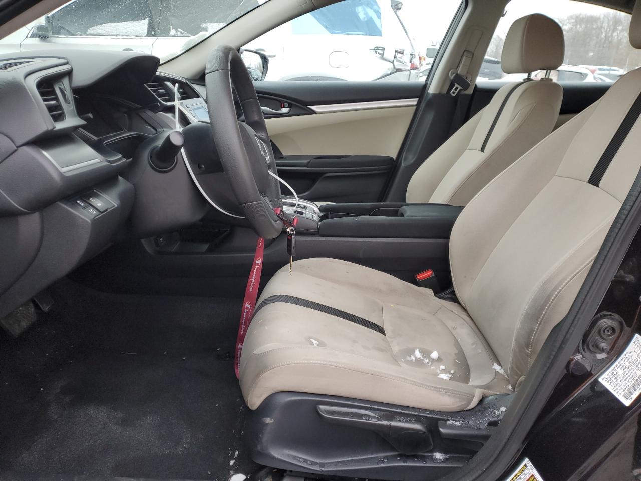 2018 Honda Civic VIN 2HGFC2F53JH587521 Copart auction photo, rear end damage thumbnail 7
