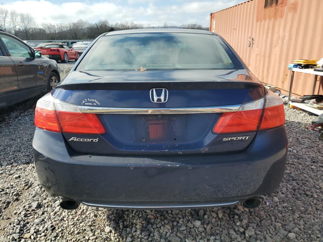 2013 Honda Accord VIN 1HGCR2F58DA243350 Copart auction photo, all over damage thumbnail 6