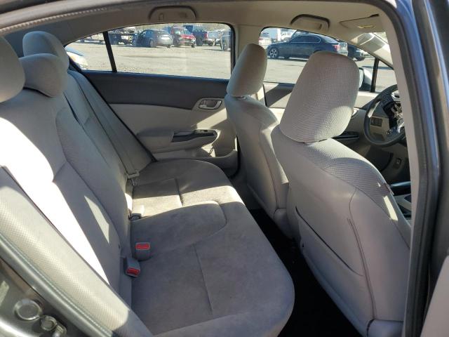 2012 Honda Civic VIN 2HGFB2F51CH602796 Copart auction photo, rear end / front end damage thumbnail 10