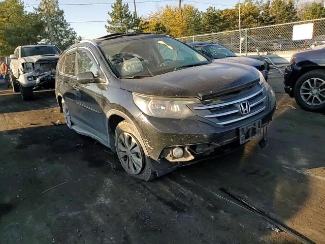 2014 Honda CR-V VIN 2HKRM4H70EH658951 Copart auction photo, rollover damage thumbnail 12