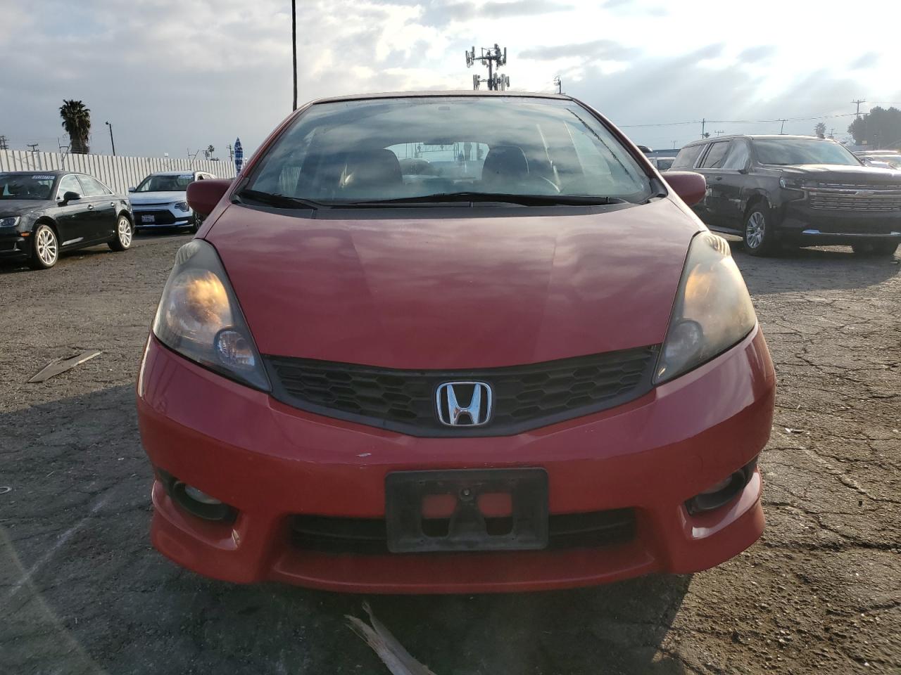 2013 Honda Fit VIN LUCGE8H71D3007152 Copart auction photo, rear end damage thumbnail 5