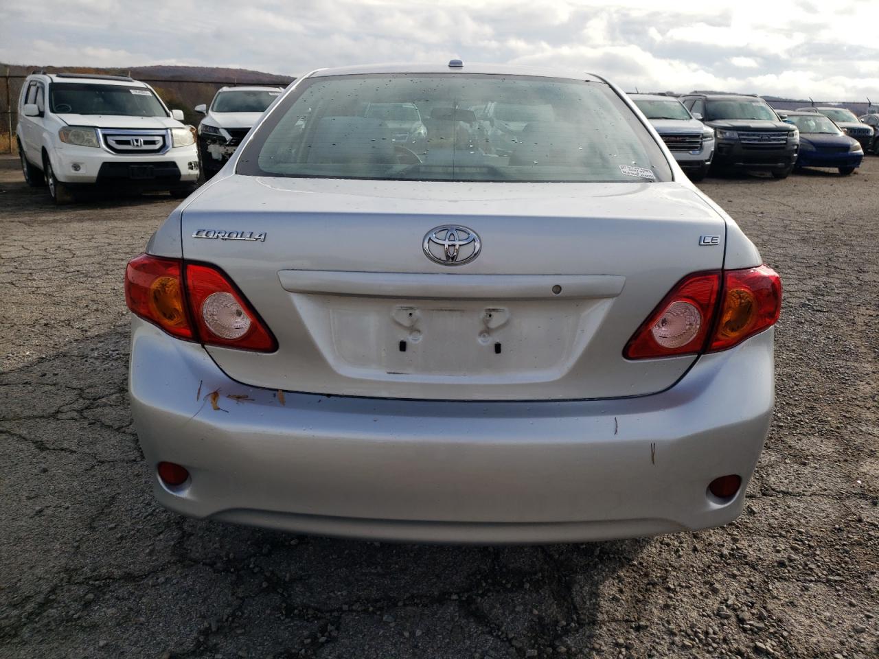 2010 Toyota Corolla VIN 1NXBU4EE3AZ379798 Copart auction photo, front end / side damage thumbnail 6