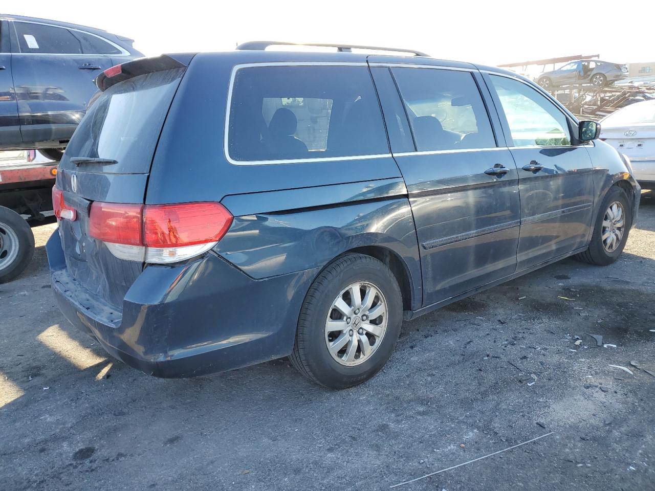 2010 Honda Odyssey VIN 5FNRL3H60AB079827 Copart auction photo, rear end damage thumbnail 3