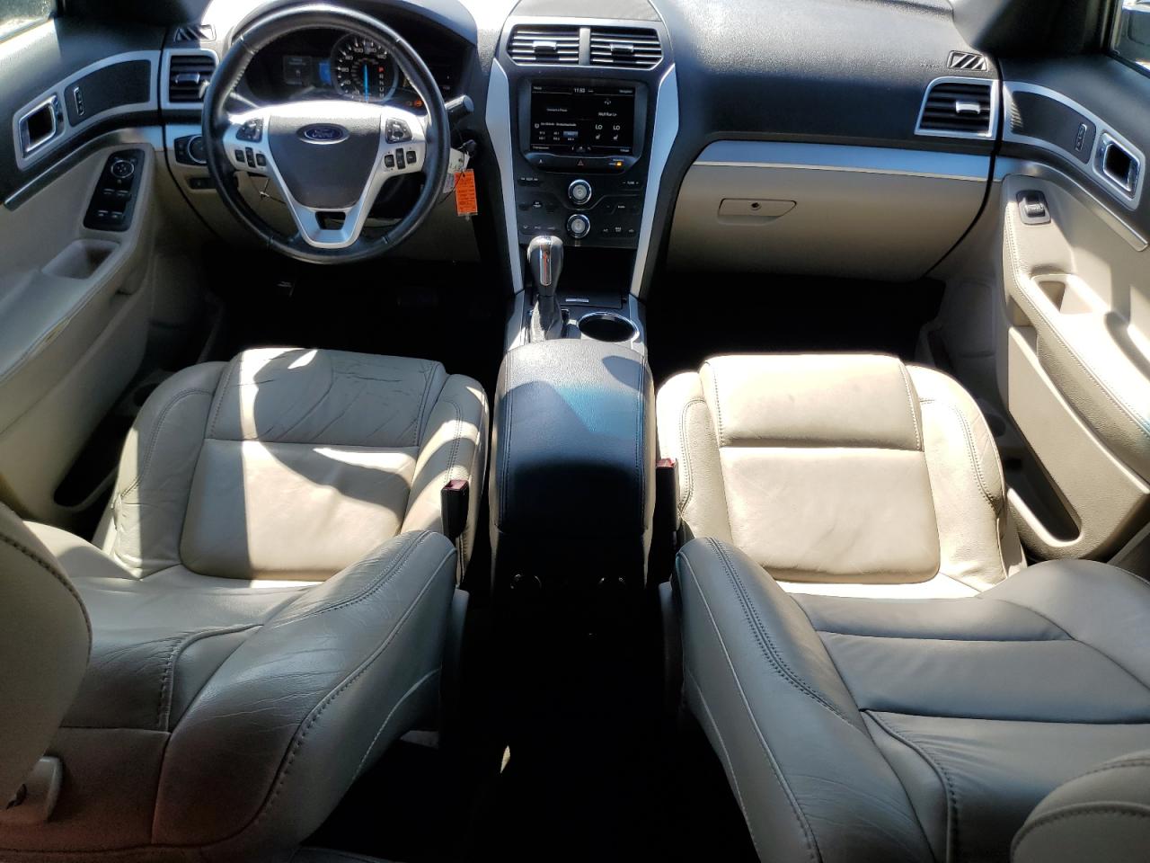 2014 Ford Explorer VIN 1FM5K7D85EGA32493 Copart auction photo, front end / side damage thumbnail 8