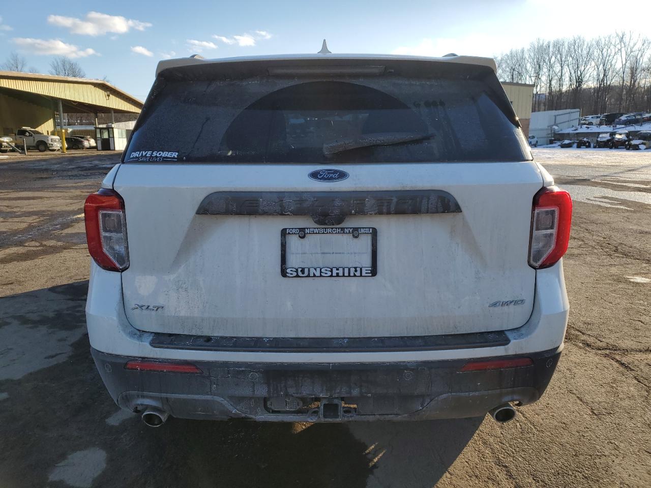 2023 Ford Explorer VIN 1FMSK8DH4PGA28799 Copart auction photo, rear end damage thumbnail 6
