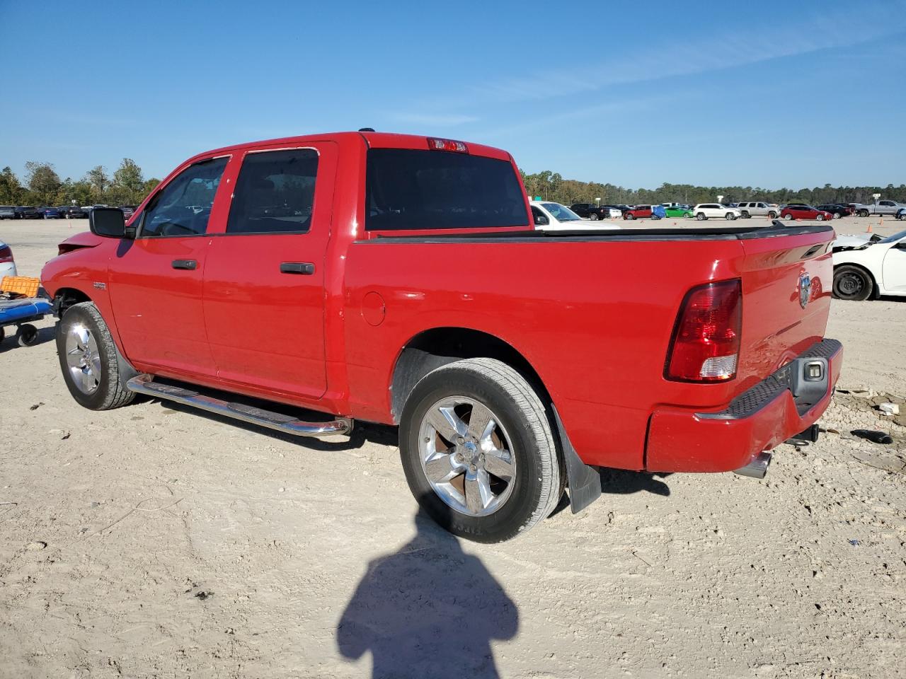 2013 RAM 1500 VIN 1C6RR6KT4DS549788 Copart auction photo, front end damage thumbnail 2