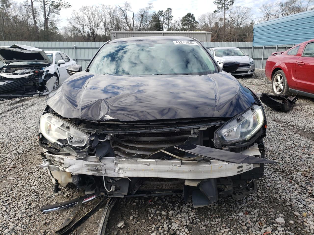 2016 Honda Civic VIN 2HGFC2F53GH553071 Copart auction photo, front end damage thumbnail 5