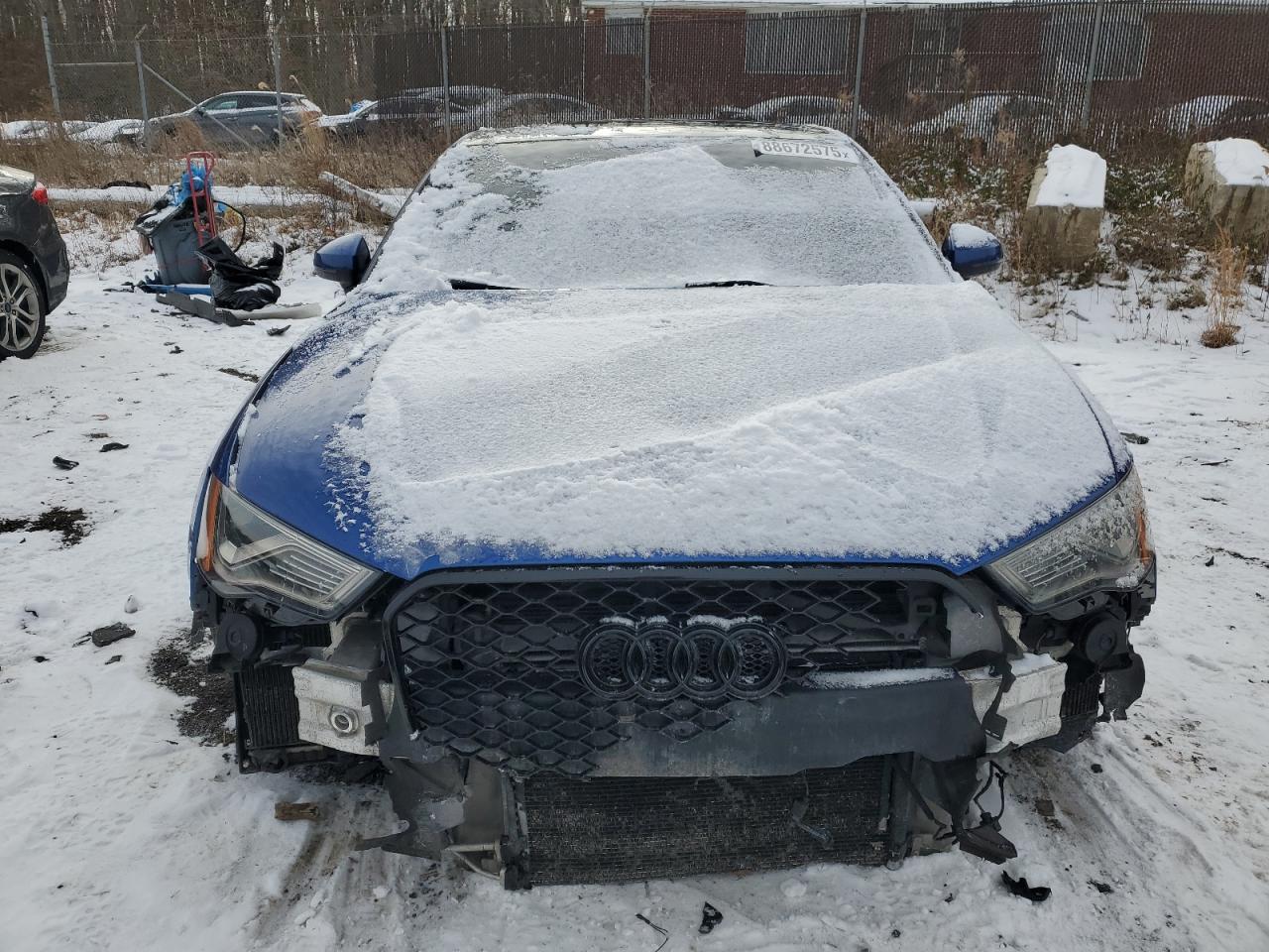 2016 Audi S3 VIN WAUB1GFF9G1038581 Copart auction photo, undercarriage / all over damage thumbnail 5
