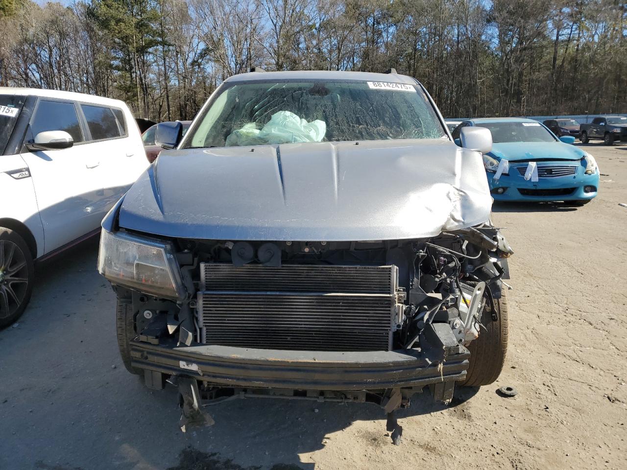 2019 Dodge Journey VIN 3C4PDCBB1KT872986 Copart auction photo, front end damage thumbnail 5