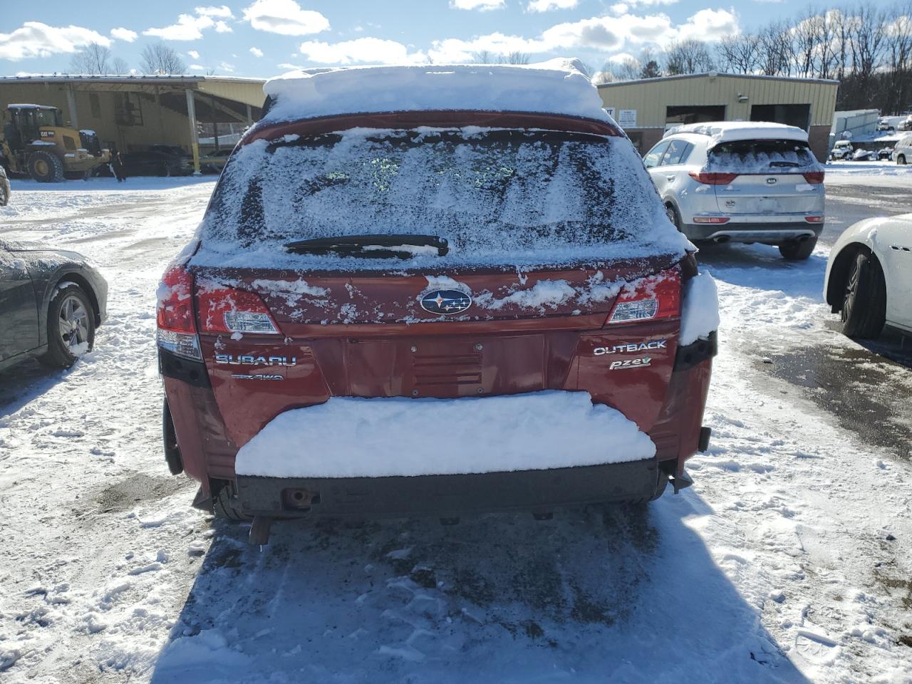 2011 Subaru Outback VIN 4S4BRBGC8B3395956 Copart auction photo, rear end / minor dent/scratches damage thumbnail 6