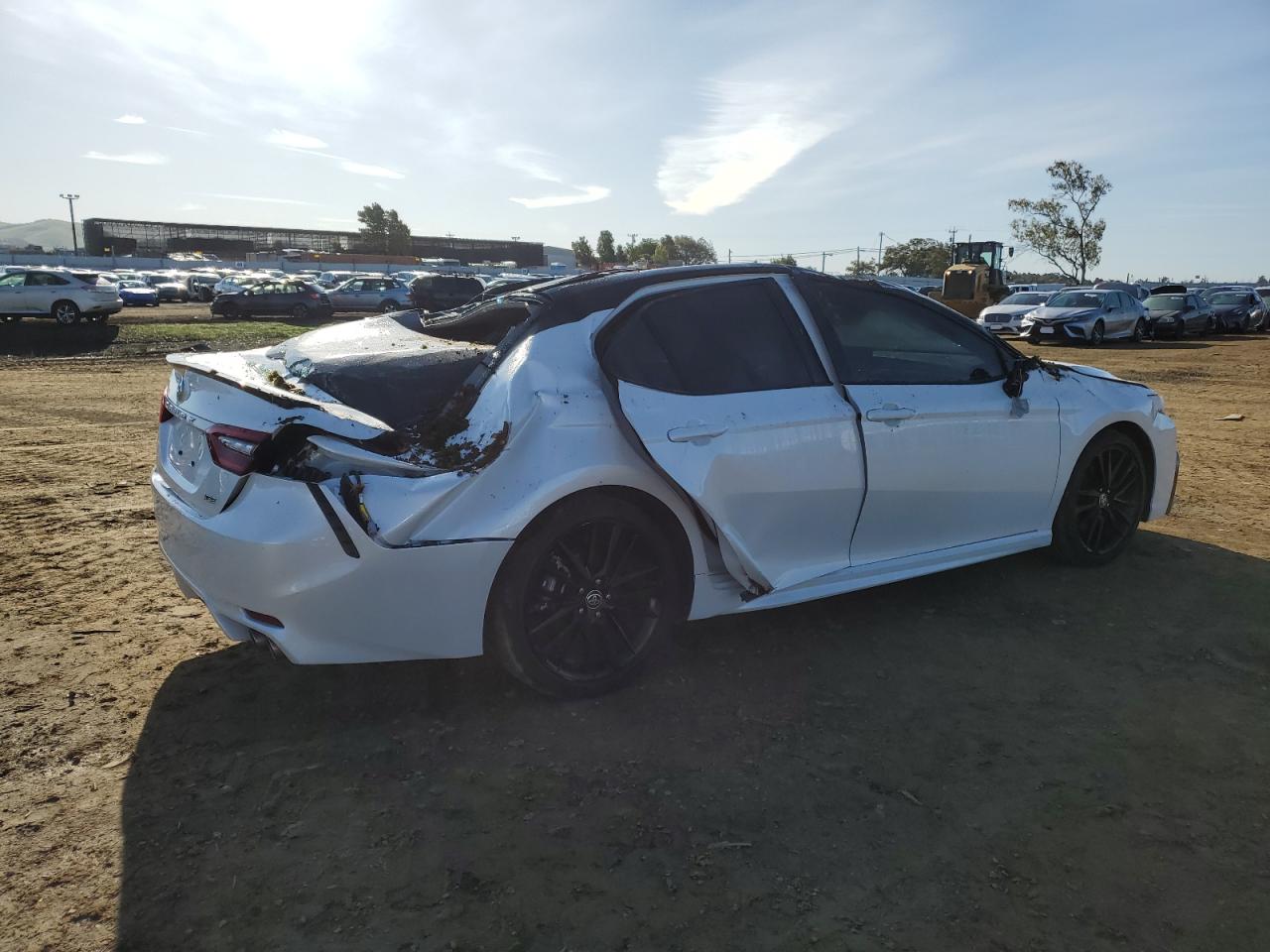 2023 Toyota Camry VIN 4T1K61AK4PU139768 Copart auction photo, top/roof / all over damage thumbnail 3