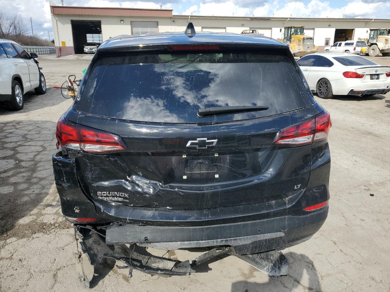 2022 Chevrolet Equinox VIN 3GNAXKEV8NL185268 Copart auction photo, rear end / minor dent/scratches damage thumbnail 6