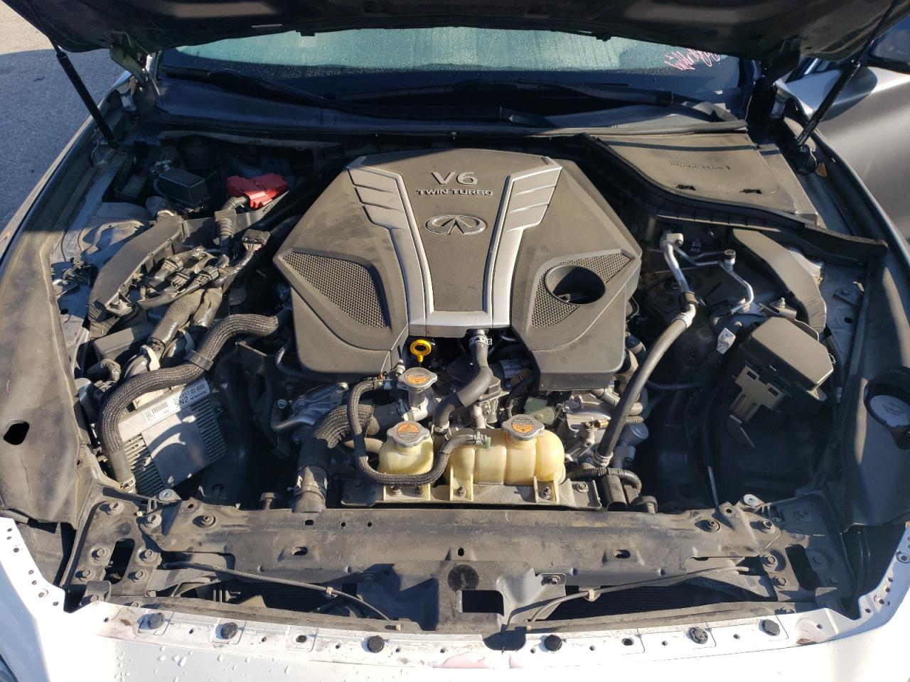 2016 Infiniti Q50 VIN JN1FV7AP0GM420735 Copart auction photo, vandalism damage thumbnail 11