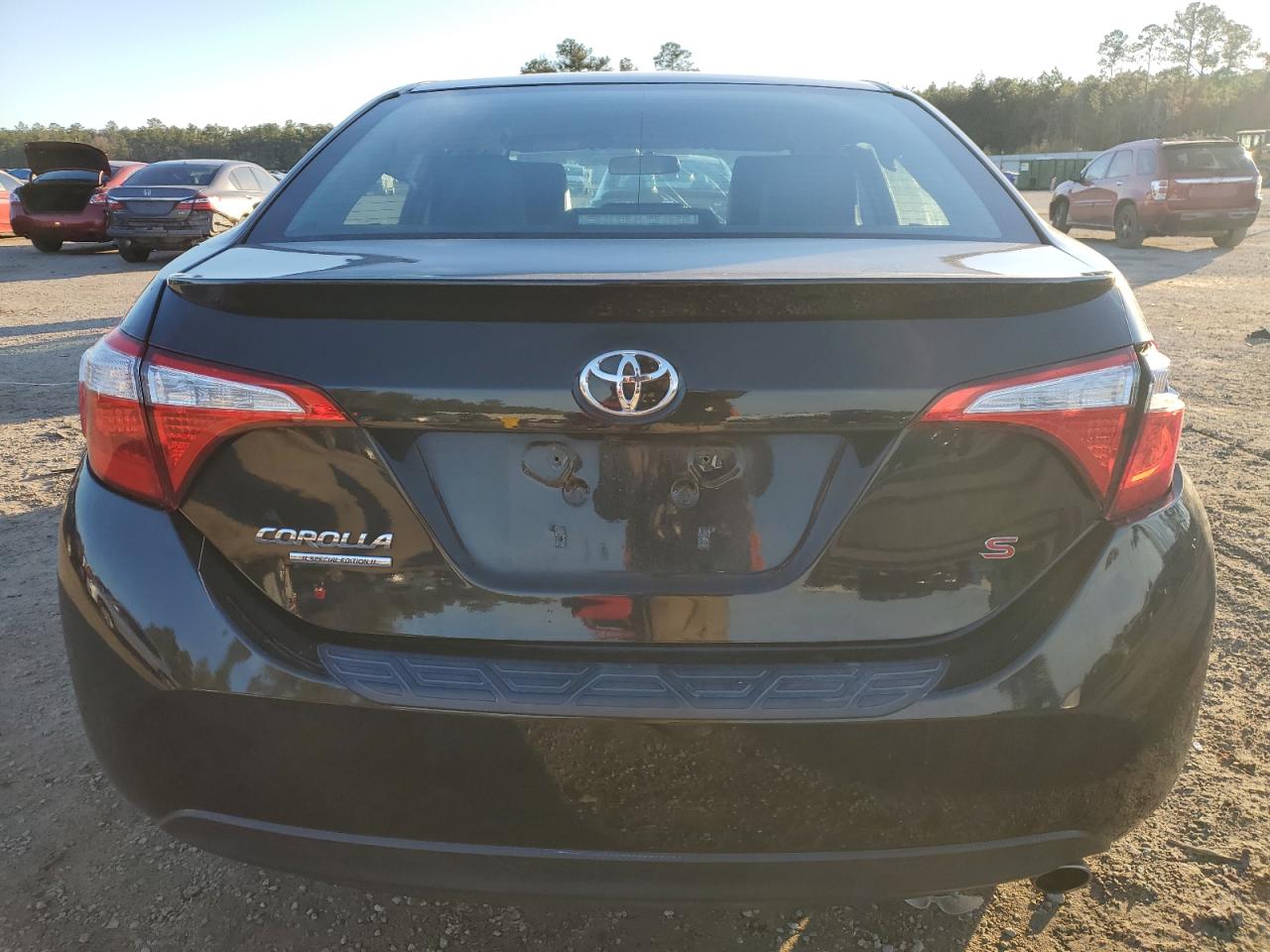 2016 Toyota Corolla VIN 2T1BURHE0GC563423 Copart auction photo, front end / rear end damage thumbnail 6