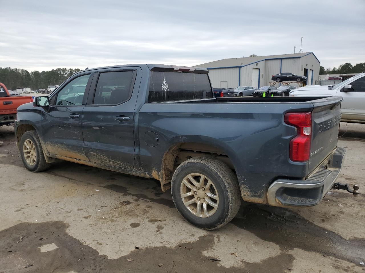 2019 Chevrolet Silverado VIN 3GCUYDED5KG177722 Copart auction photo, front end damage thumbnail 2