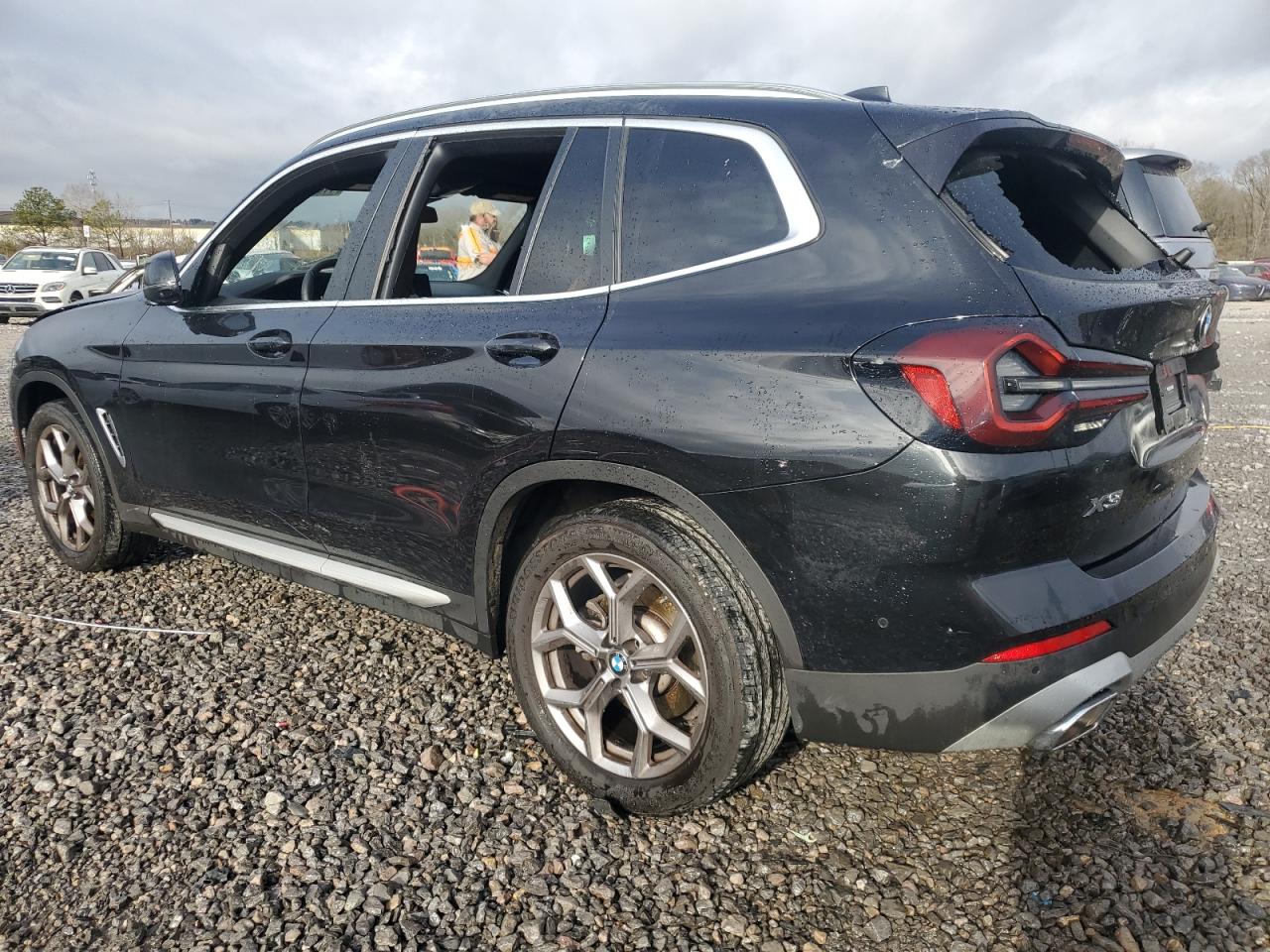 2023 BMW X3 VIN 5UX43DP02P9R90353 Copart auction photo, hail / minor dent/scratches damage thumbnail 2