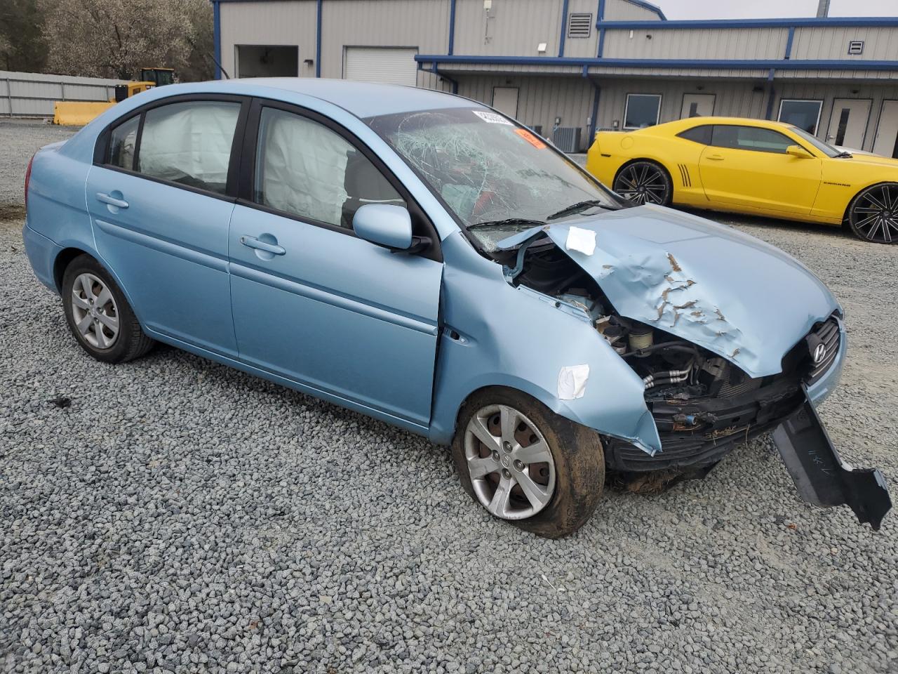 2010 Hyundai Accent VIN KMHCN4AC3AU415219 Copart auction photo, all over damage thumbnail 4