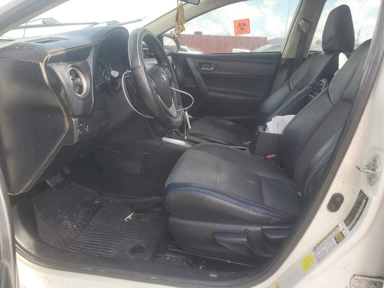2017 Toyota Corolla VIN 2T1BURHEXHC828690 Copart auction photo, front end / undercarriage damage thumbnail 7