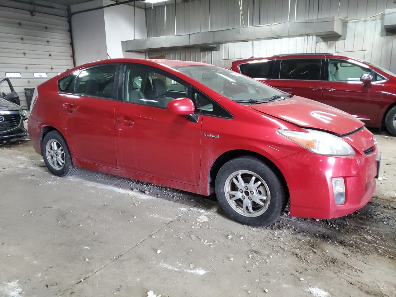 2010 Toyota Prius VIN JTDKN3DU3A0036971 Copart auction photo, mechanical damage thumbnail 4