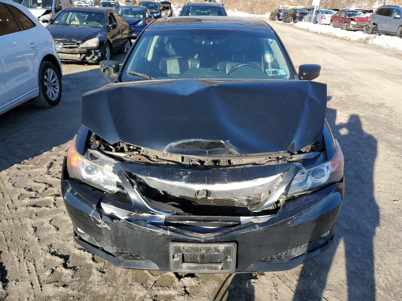 2014 Acura ILX VIN 19VDE1F59EE005426 Copart auction photo, front end / minor dent/scratches damage thumbnail 5