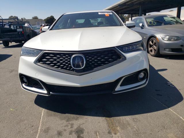 2018 Acura TLX VIN 19UUB3F65JA006897 Copart auction photo, vandalism damage thumbnail 5