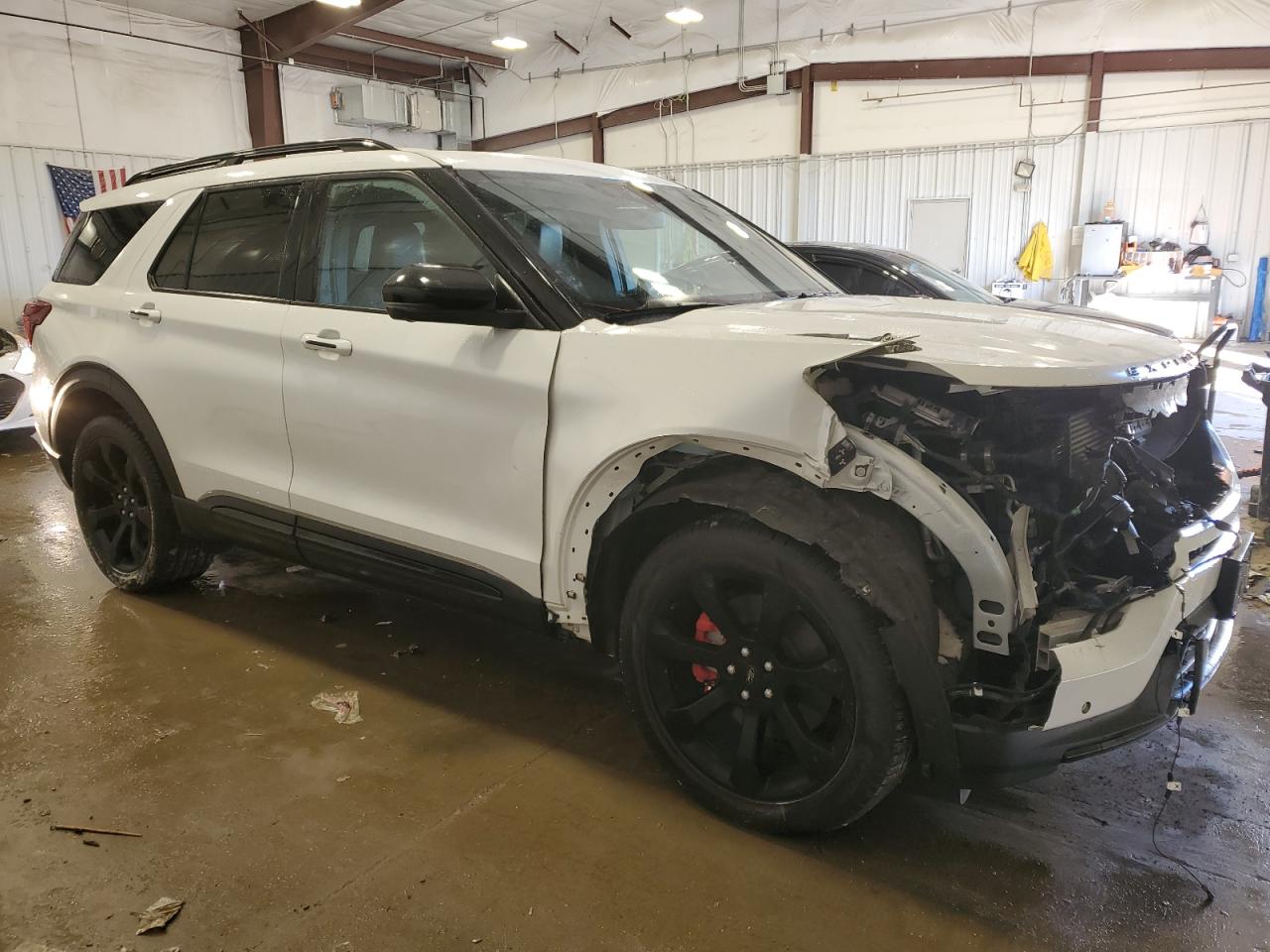 2020 Ford Explorer VIN 1FM5K8GC2LGD17168 Copart auction photo, front end damage thumbnail 4