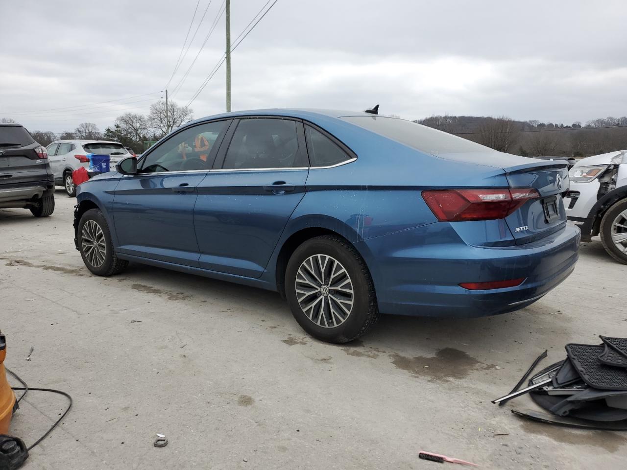 2020 Volkswagen Jetta VIN 3VWCB7BU6LM054174 Copart auction photo, all over damage thumbnail 2