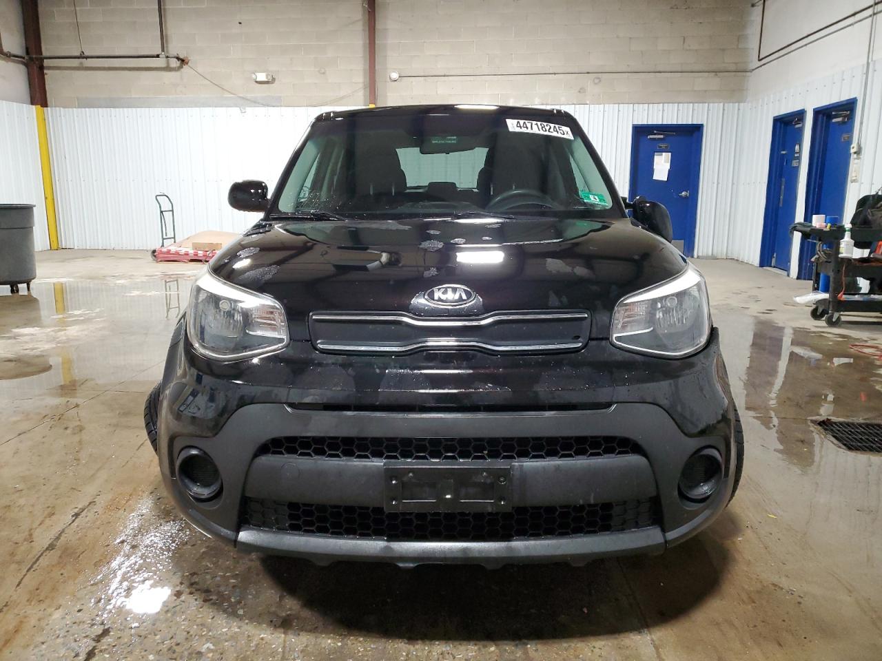 2018 KIA Soul VIN KNDJN2A27J7553609 Copart auction photo, side / front end damage thumbnail 5