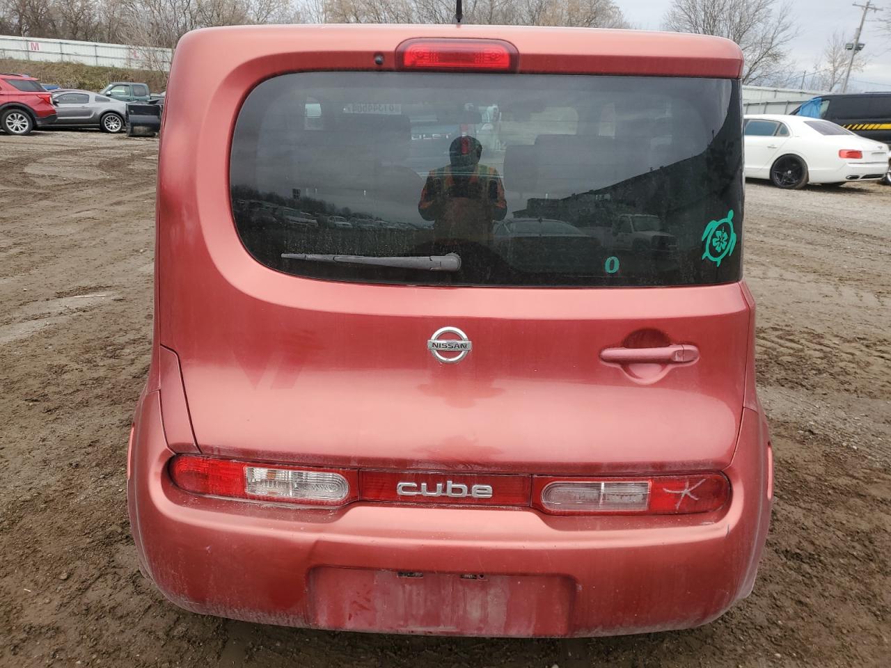 2009 Nissan Cube VIN JN8AZ28R39T114048 Copart auction photo, front end / minor dent/scratches damage thumbnail 6