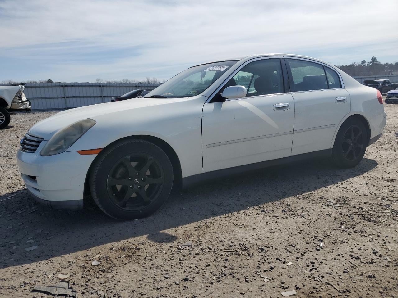 2003 Infiniti G VIN JNKCV51E43M306152