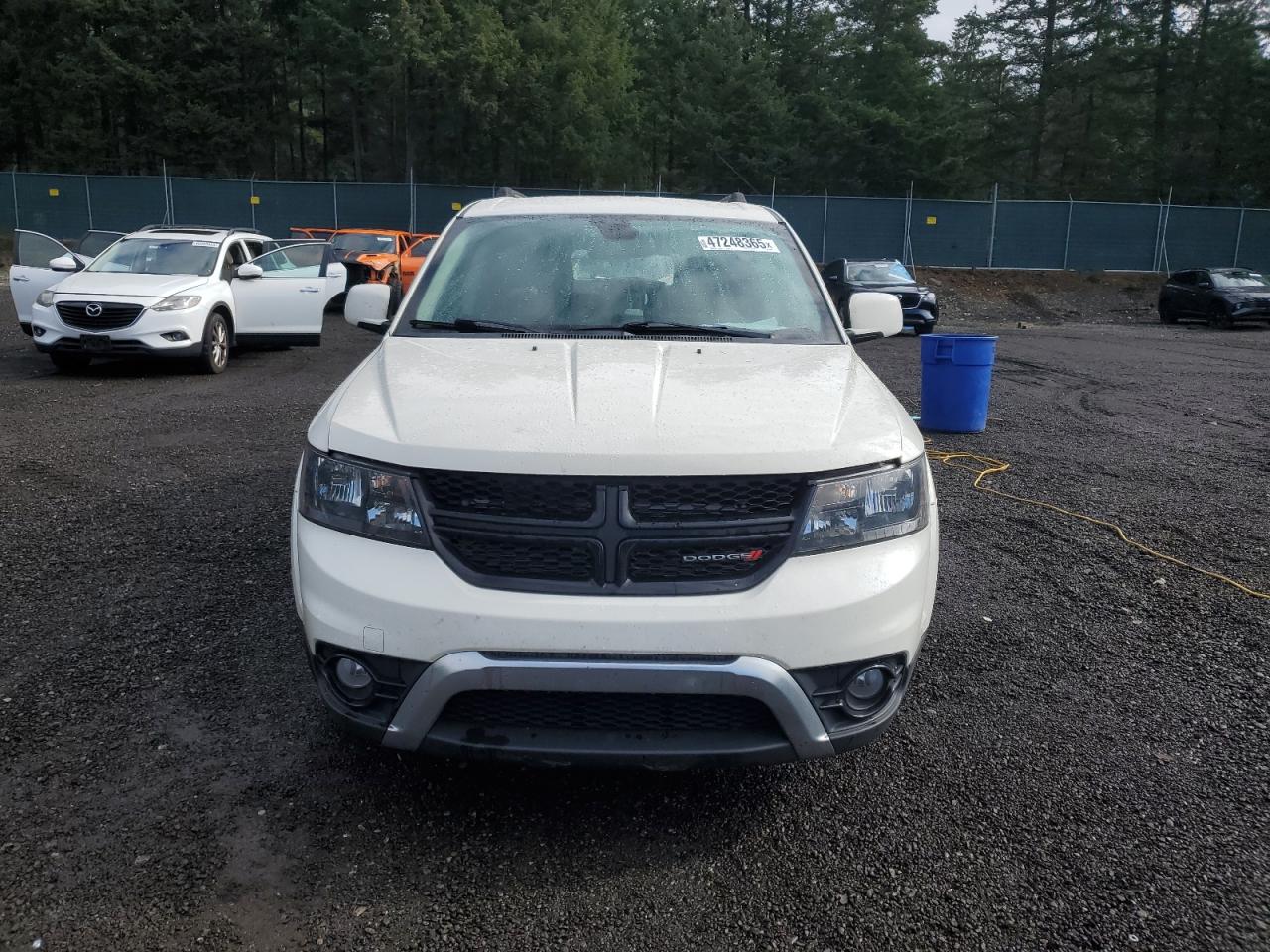 2019 Dodge Journey VIN 3C4PDCGG9KT731491 Copart auction photo, rear end damage thumbnail 5