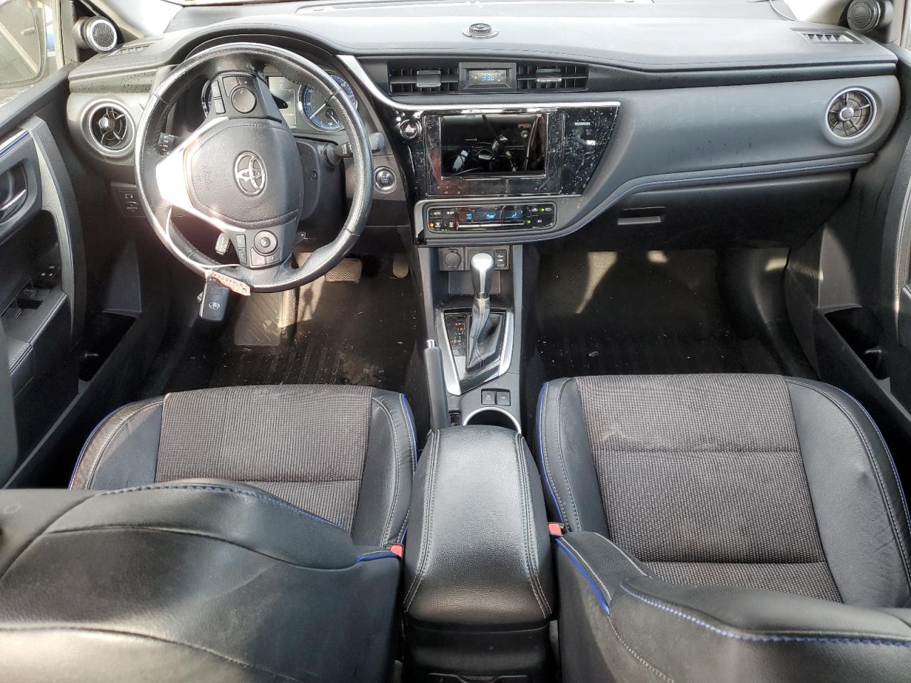 2017 Toyota Corolla VIN 2T1BURHE8HC755044 Copart auction photo, side / front end damage thumbnail 8