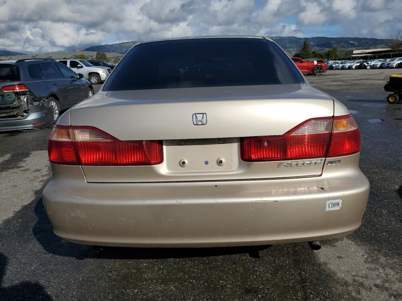 2000 Honda Accord VIN 1HGCG1655YA049512 Copart auction photo, front end damage thumbnail 6