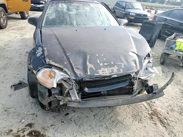 1998 Honda Civic VIN 1HGEJ8242WL124586 Copart auction photo, all over / missing/altered vin damage thumbnail 11