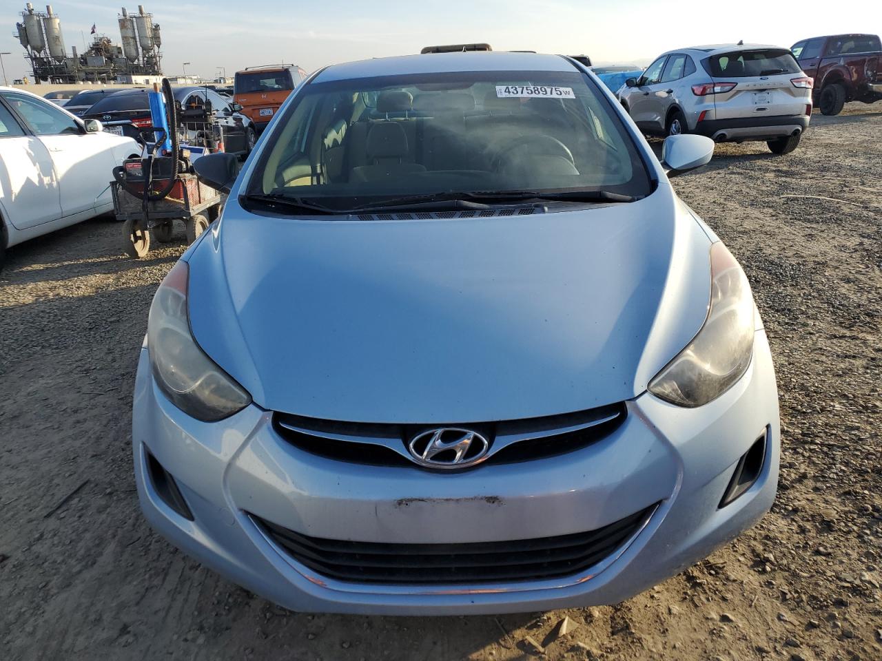 2011 Hyundai Elantra VIN KMHDH4AEXBU130774 Copart auction photo, minor dent/scratches damage thumbnail 5