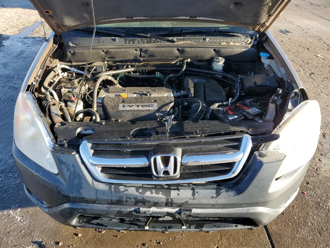 2003 Honda CR-V VIN JHLRD78893C000597 Copart auction photo, front end / side damage thumbnail 12